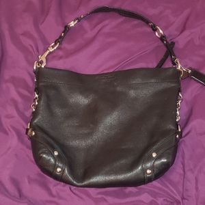Black coach bag